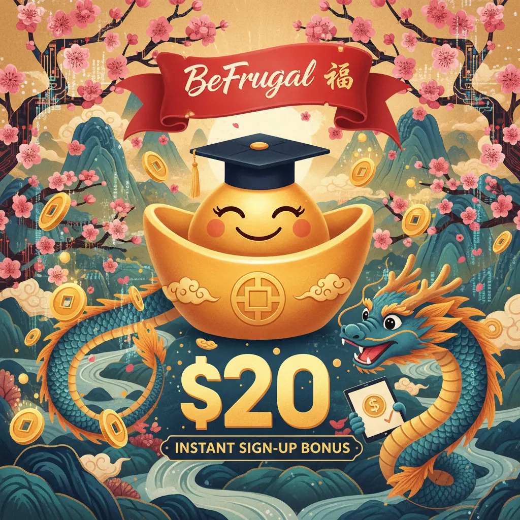 instant $20 sign up bonus - BeFrugal