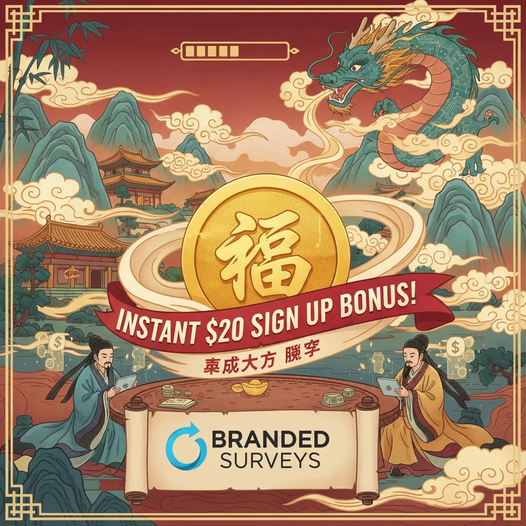 instant $20 sign up bonus - Branded