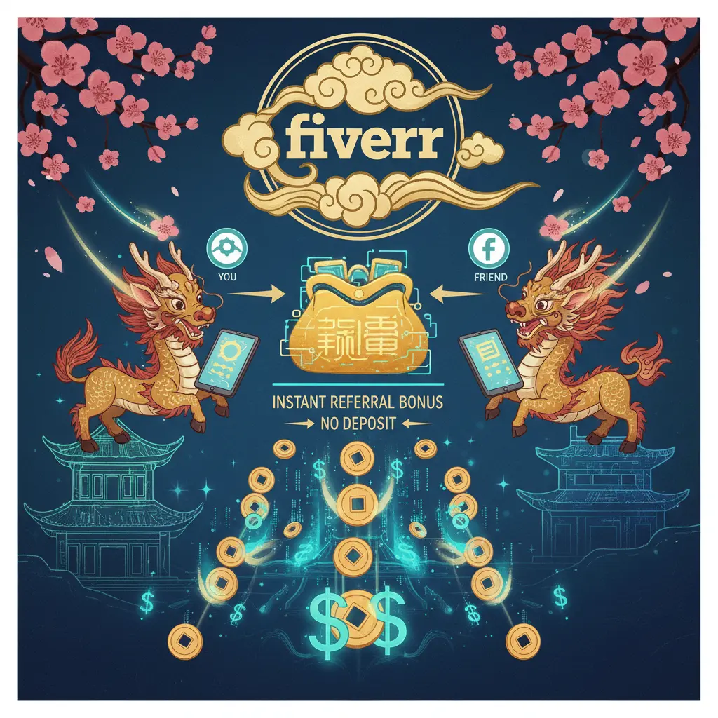 instant referral bonus no deposit - Fiverr
