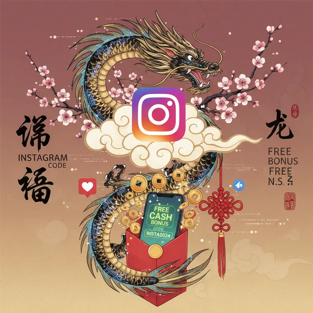 free cash bonus code - Instagram