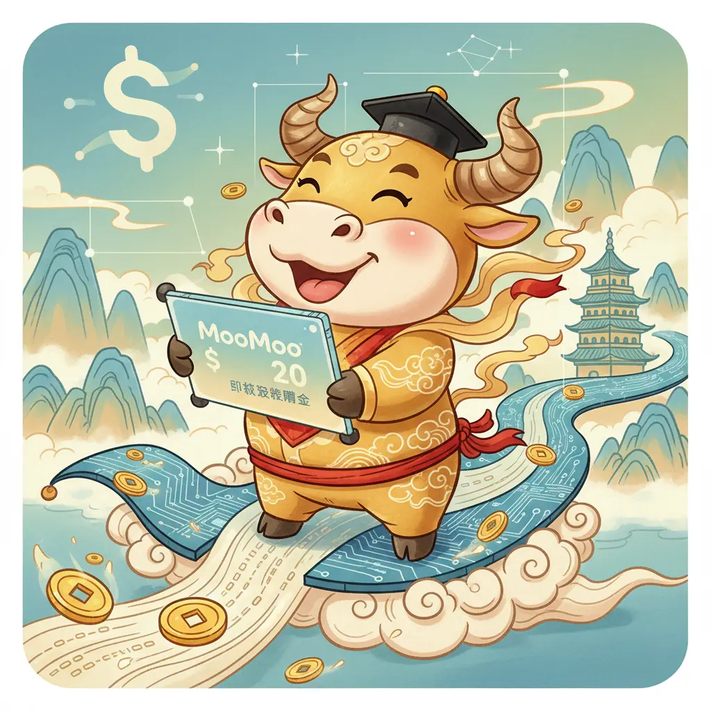 instant $20 sign up bonus - MooMoo