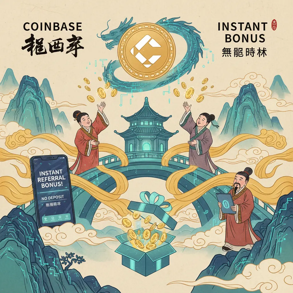 instant referral bonus no deposit - Coinbase