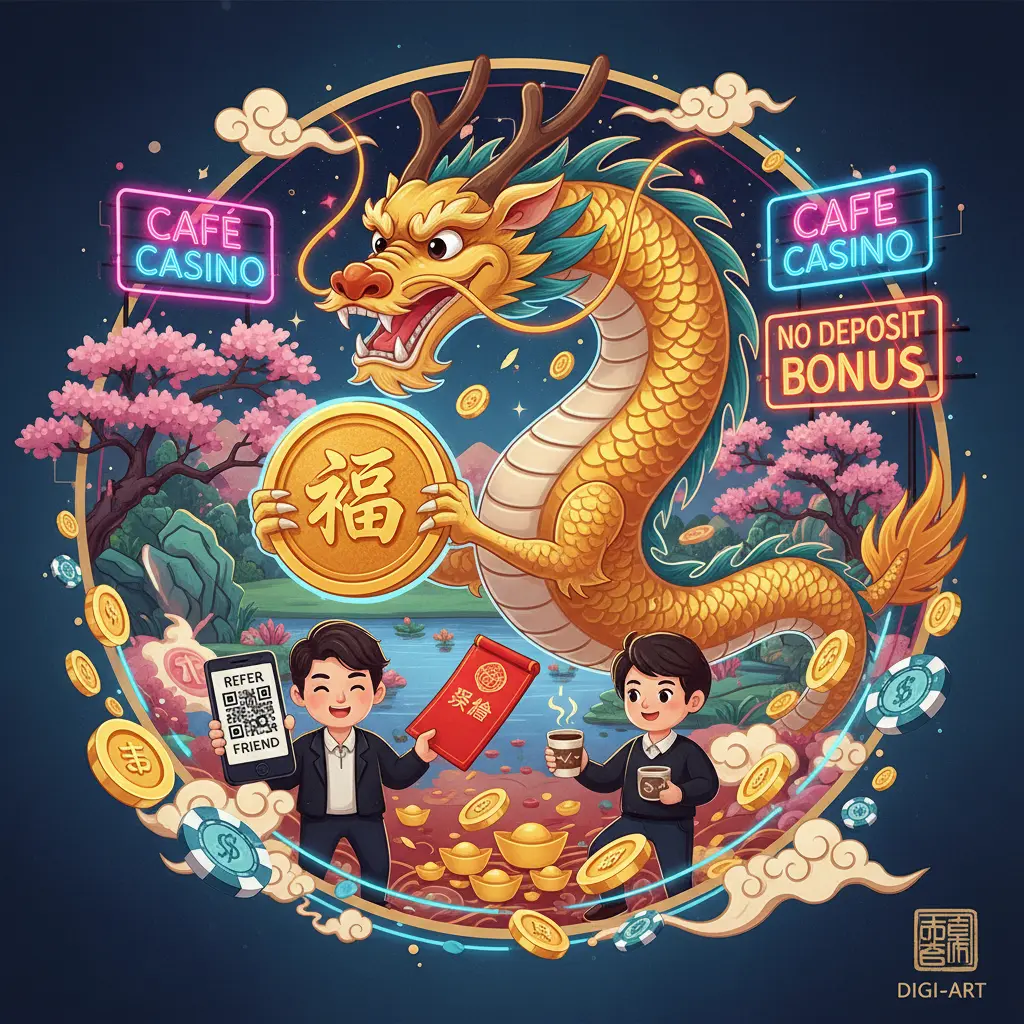 cafe casino no deposit bonus - Referral